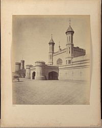 Entrance Gate. Railway Station Lahore. South by John Edward Saché
