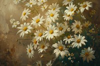 Daisies painting flower plant.