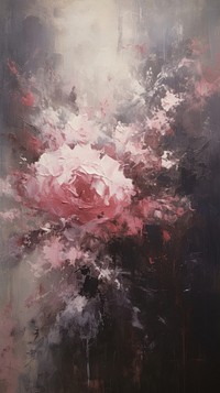 Rose bouqute art painting flower.
