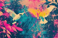 Bird painting art backgrounds.