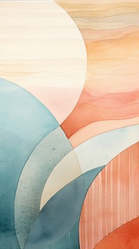 Beach abstract painting palette.