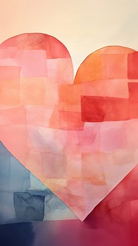 Heart abstract shape backgrounds.