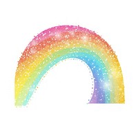 Rainbow icon nature shape sky.
