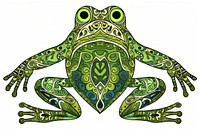 Frog amphibian animal creativity.