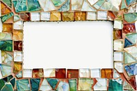 Art nouveau mosaic backgrounds rectangle.