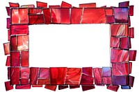 Red iridescent art backgrounds rectangle.