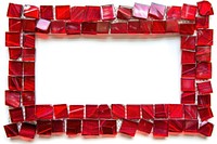 Red iridescent backgrounds rectangle frame.
