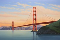 Golden Gate Bridge bridge landscape golden gate bridge.