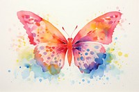Background butterfly painting pattern animal.