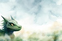 Background dragon animal cloud representation.
