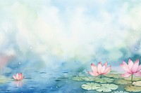 Background lotus outdoors painting nature.