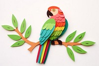 Parrot animal craft plant.