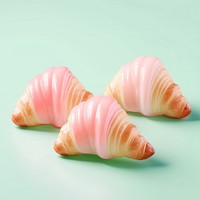 3d jelly croissants food viennoiserie xiaolongbao.