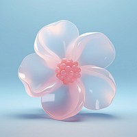 3d jelly flower jewelry plant inflorescence.