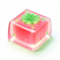 3d jelly glitter watermelon dessert sweets food.
