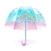 3d jelly glitter umbrella transparent protection sheltering.