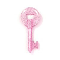 Pink Sol key icon shape white background protection.