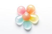 3d jelly flower candy pill medication.