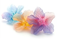 3d jelly flower jewelry petal plant.