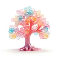 3d jelly tree plant celebration accessories.