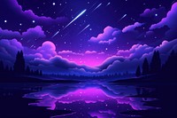 Neon sky background landscape outdoors nature.