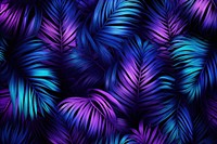 Neon tropical leaves backgrounds pattern purple.