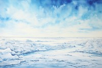 North pole landscape backgrounds outdoors painting.