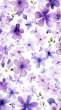Purple flowers wallpaper pattern nature petal.