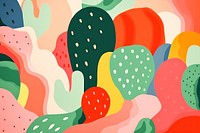 Cactus backgrounds abstract line.