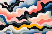Cloud backgrounds abstract painting.