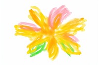 Colorful flower painting drawing petal.