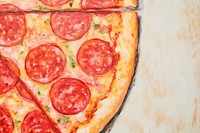 Pizza backgrounds food pepperoni.