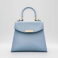 Light blue hand bag handbag purse accessories.