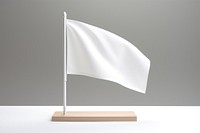 White flag patriotism simplicity symbolism.