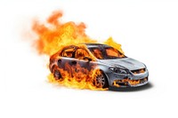 Car fire insurance vehicle wheel transportation.