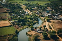 Rural area village architecture outdoors.