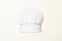 Chef hat white white background simplicity.
