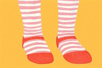 Striped socks pantyhose footwear leggings.