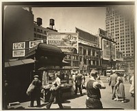 Union Square, Manhattan by Berenice Abbott