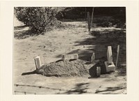 A Child's Grave, Hale County, Alabama by Walker Evans