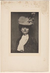 Portrait of Miss Jones by Frank Eugene