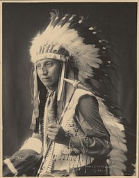 Geo. Little Wound, Sioux by Adolph F Muhr and Frank A Rinehart