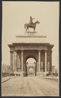 The Duke of Wellington Statue by George Washington Wilson