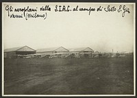 Gli Aeroplani della S.I.A.C. al campo del Sesto S. Giovanni (Milano) by Fédèle Azari