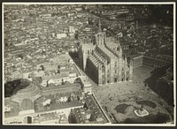 Aerial view of Milan by Fédèle Azari