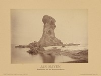 Jan Mayen, Basaltsaulen bei der Hoopsticks-Bucht by Linienschiffs Lieutenant Richard Basso