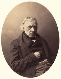 Portrait of Victor Cousin by Gustave Le Gray
