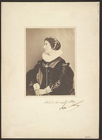 Adelaide Ristori by Bertsch and Arnaud