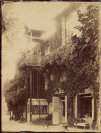 Hermitage at Sénart, view of the elevator by Nadar Gaspard Félix Tournachon