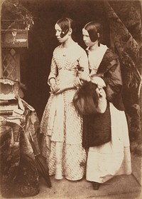 Miss Ellen and Miss Agnes Milne by Hill and Adamson